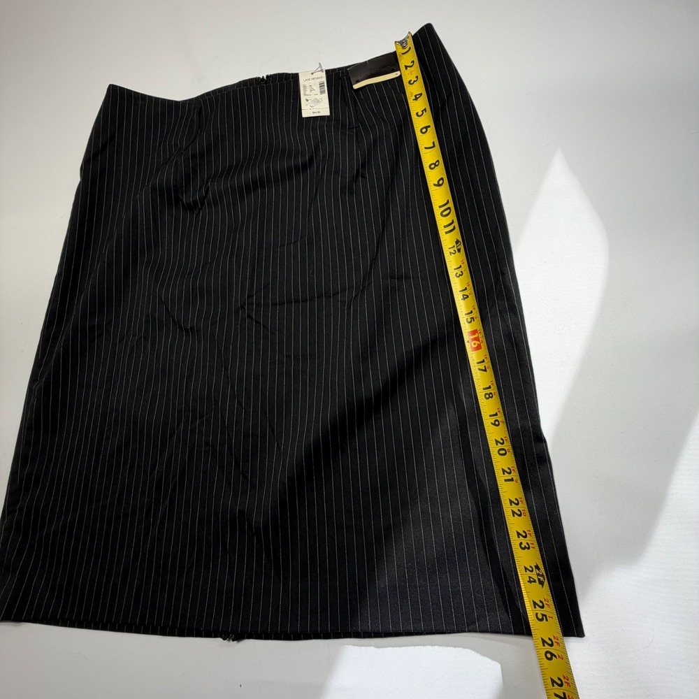 Lane Bryant Pinstripe Pencil Skirt Size 18‎ NWT Stretch Career Wear $44 Retail - Picture 5 of 7